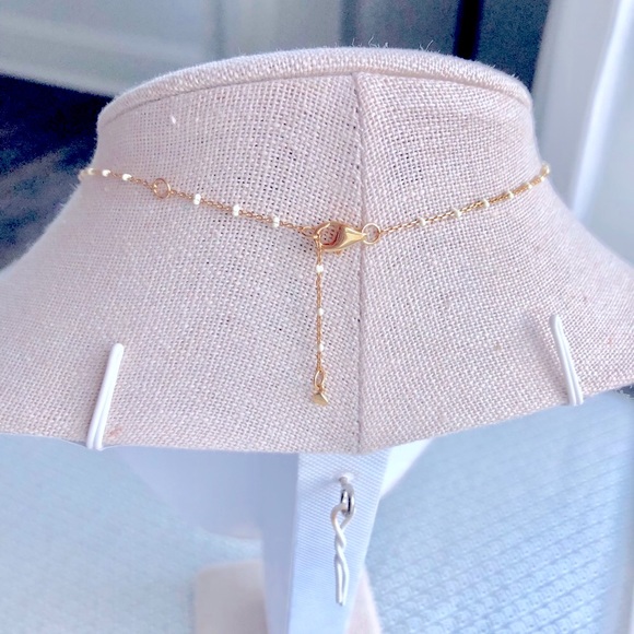 NWOT Delicate Lock and Key Charm Necklace - Picture 5 of 5